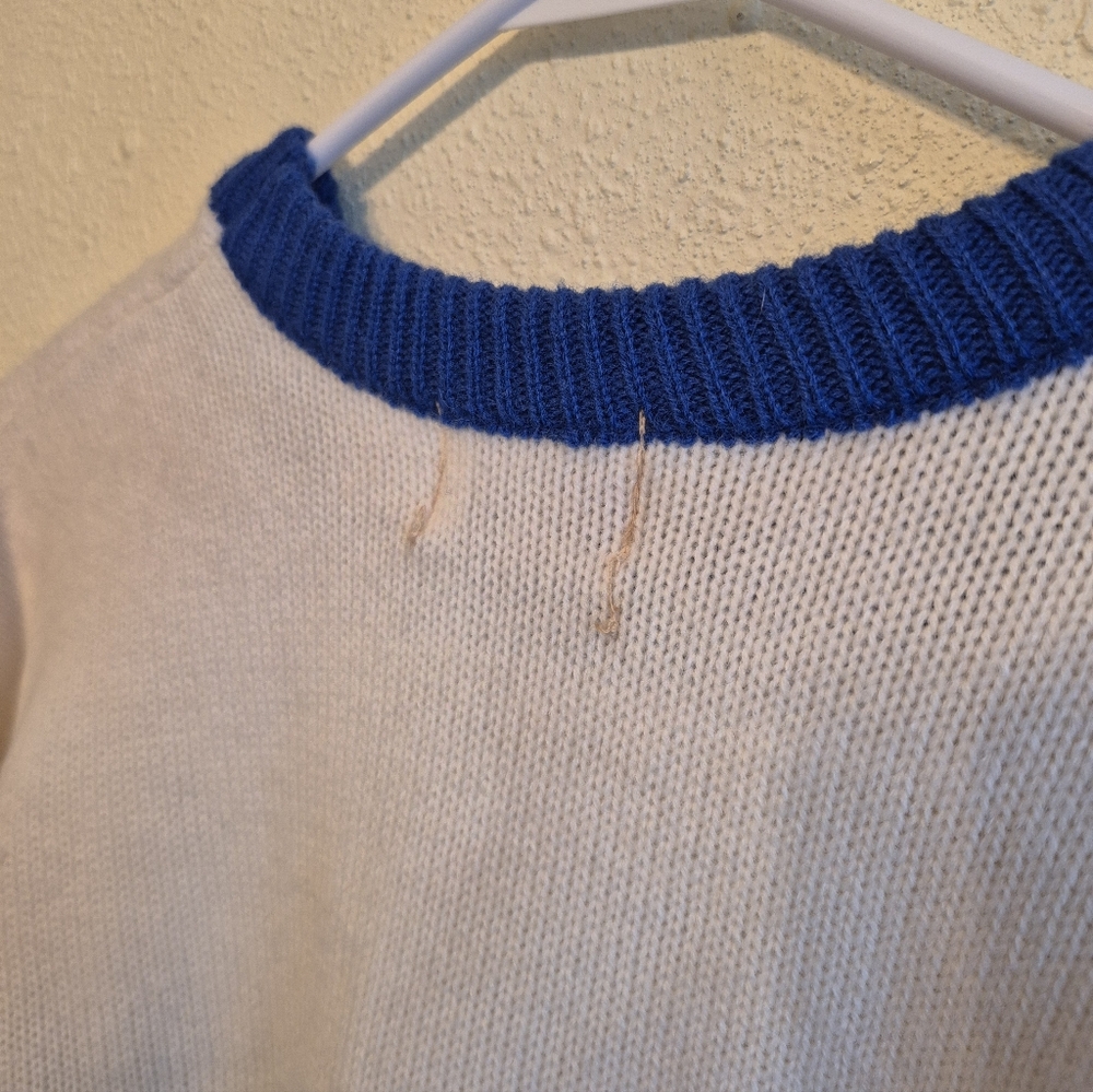 Vintage 1984 Kawasaki Wool Blend Sweater Adult Medium - Picture 8 of 8